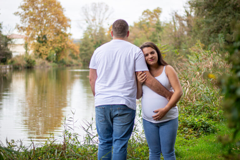 Photo de couple grossesse